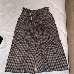 Zara wool skirt with tags